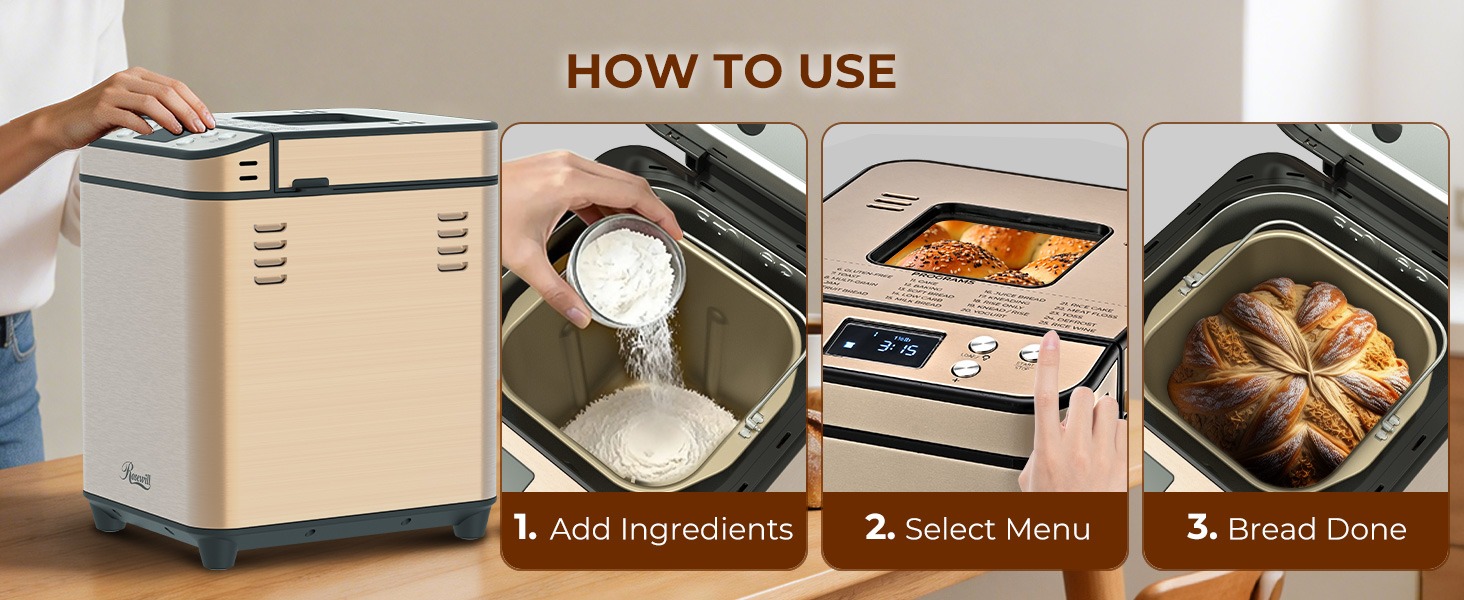 Rosewill RHBM-25001PU Bread Maker
