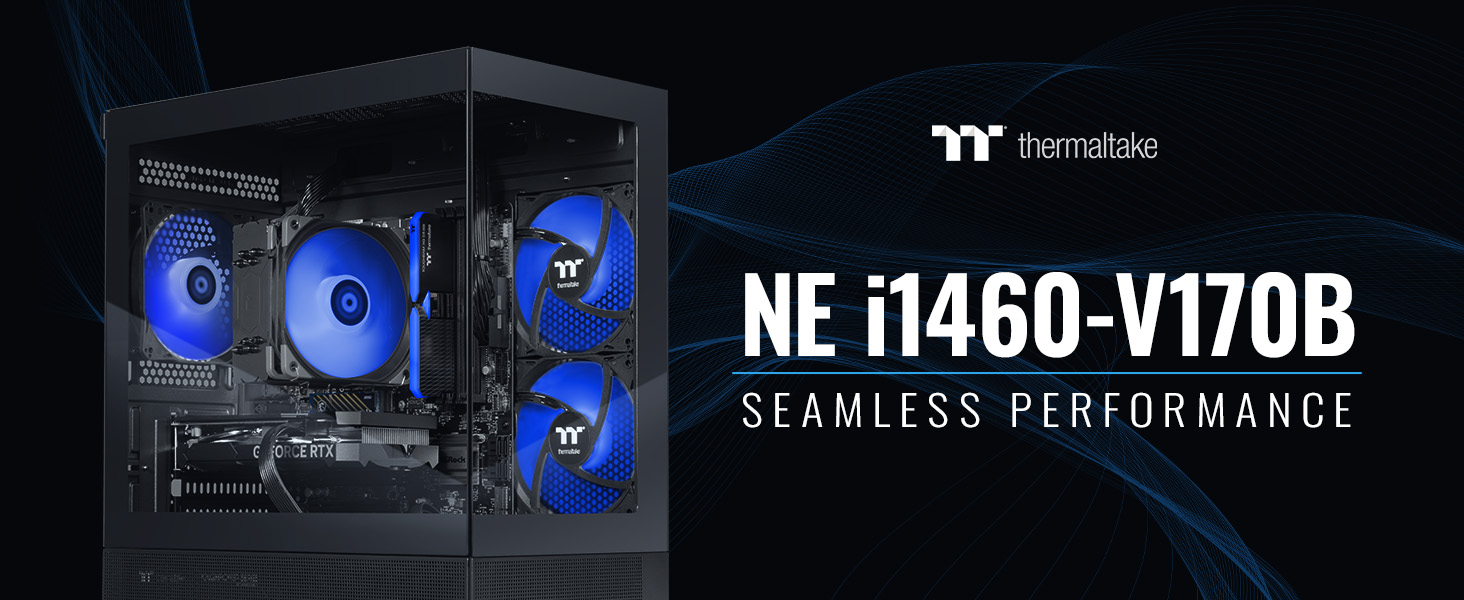 Thermaltake LCGS NE i1460-V170B Gaming Desktop