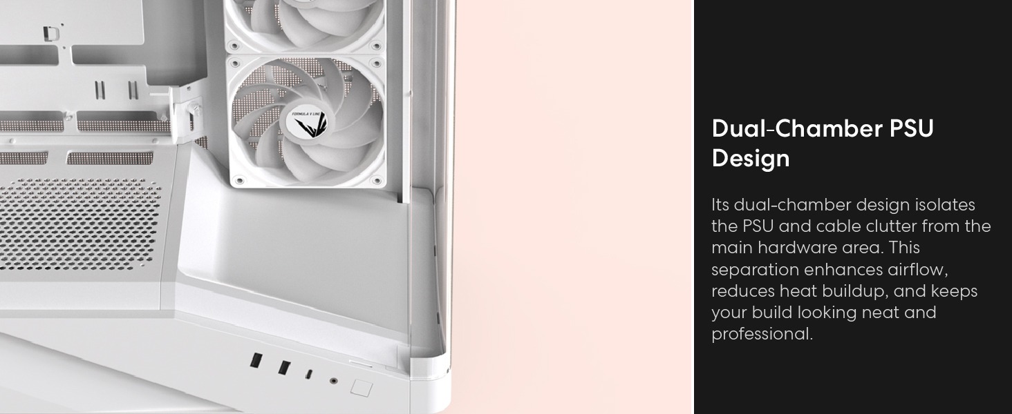 Formula V Line Crystal U9 Mid-Tower PC Case