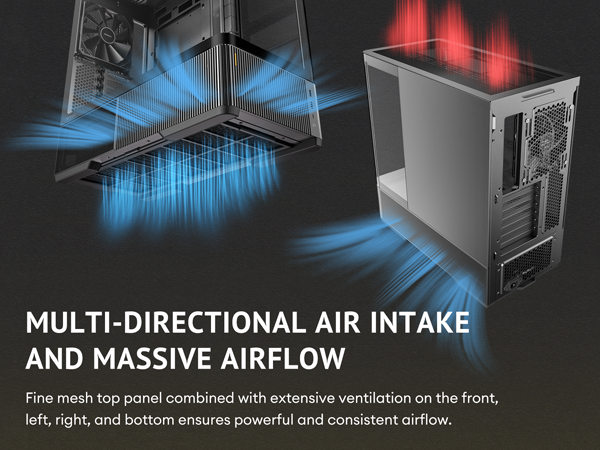  Antec C6 Curve Air Mid-Tower Case