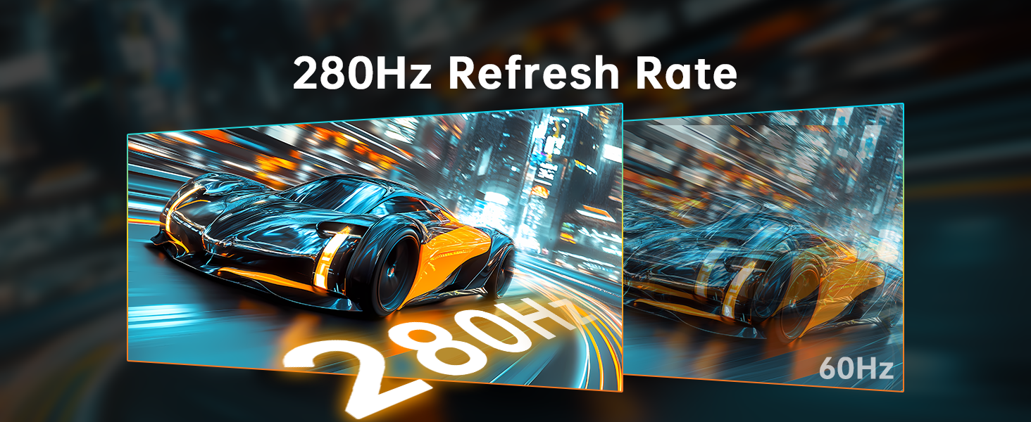 280Hz Refresh Rate