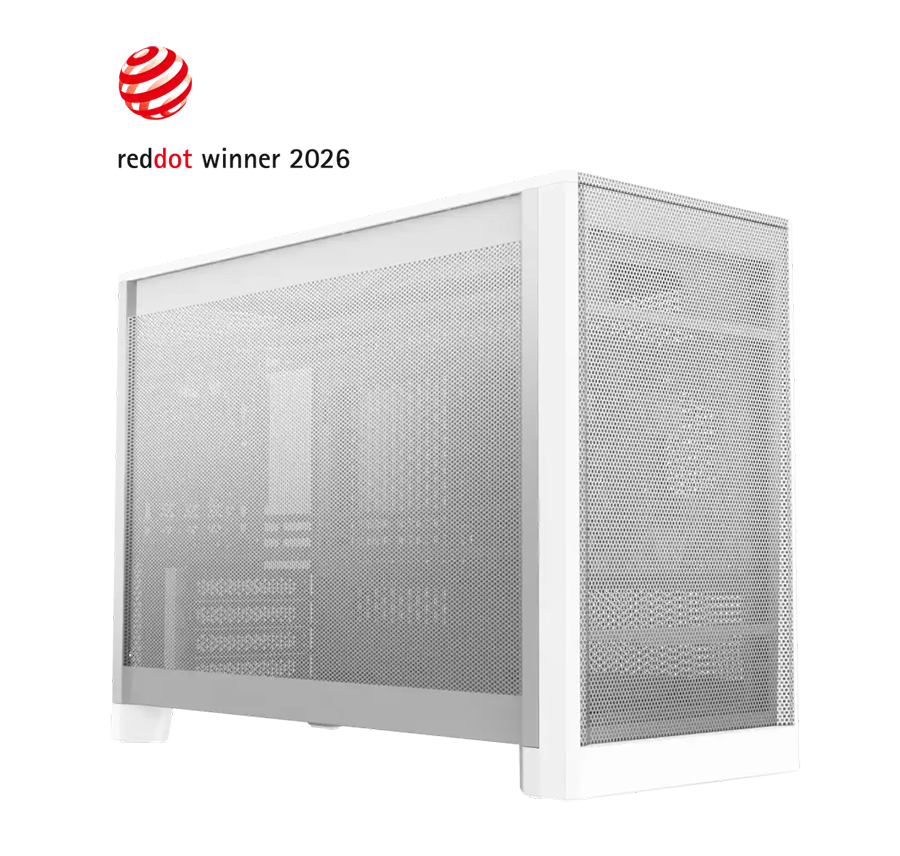 MONTECH TEN Micro ATX PC Case High Airflow Modular Mesh Chassis 