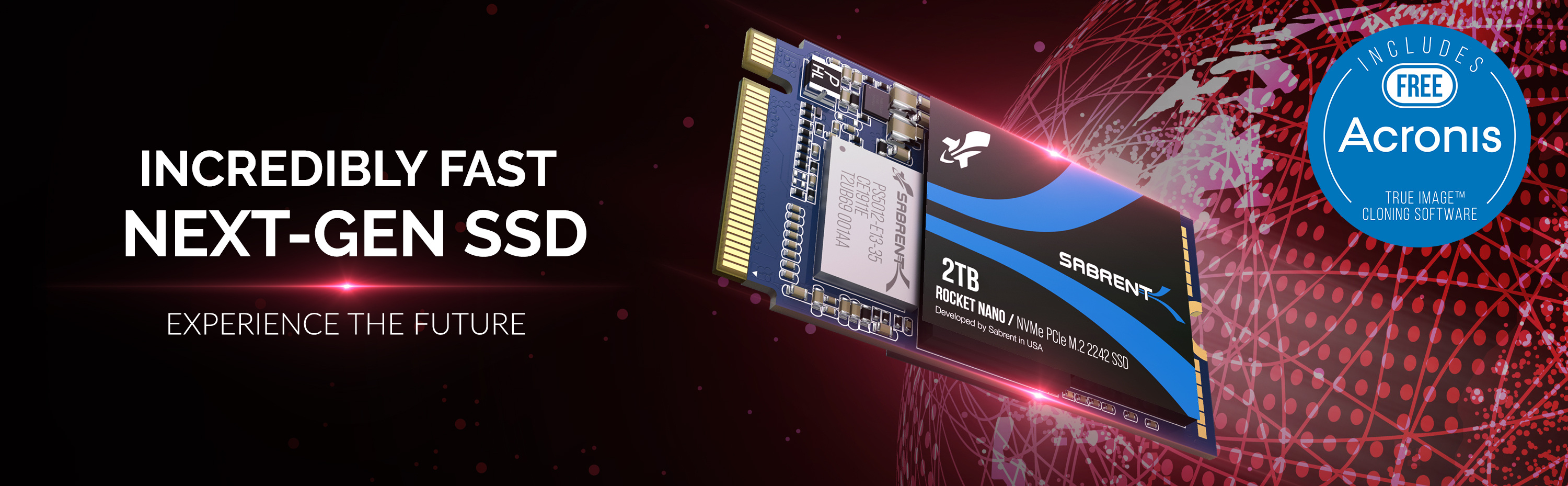 SABRENT SSD 2TB、PS5に対応、M.2 SSD 2TB、PCIe 4.0 M.2 SSD、NVMe 2TB、Gen4 M.2 2280、内蔵SSD最大5500MB 秒 ロケッ4 - 1