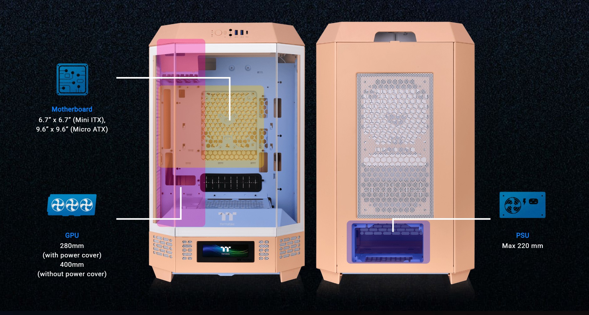 Thermaltake Tower 300 Micro-ATX Case