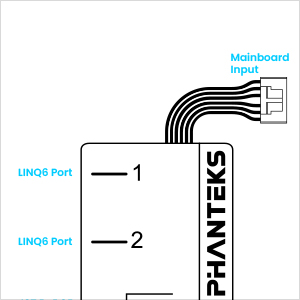 Phanteks Nexlinq Hub V2 Fan & Lighting control Windows App, Multiple channel output