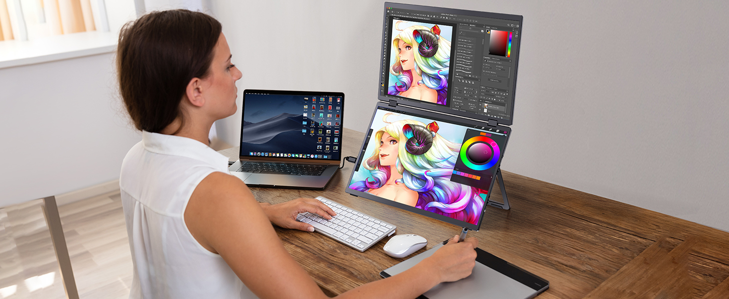 Dual Portable Monitor