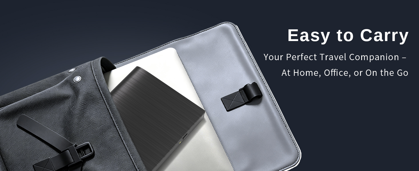 External Bluray Drive DVD Burner, 5Gbps External Blueray/DVD Drive for PC , 3D External Blu Ray CD D