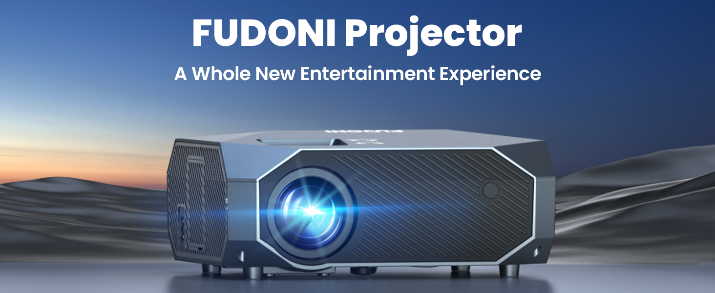 Projector with WiFi and Bluetooth