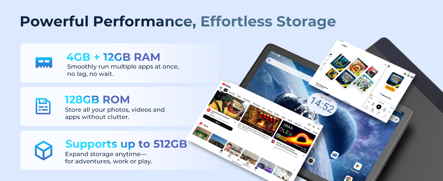 Powerful Performance, Effortless Storage