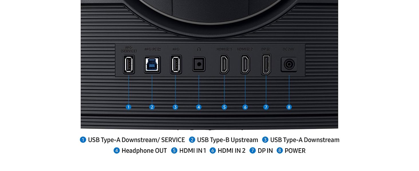 SAMSUNG Odyssey G75F LS37FG75DENXZA Gaming Computer Monitor