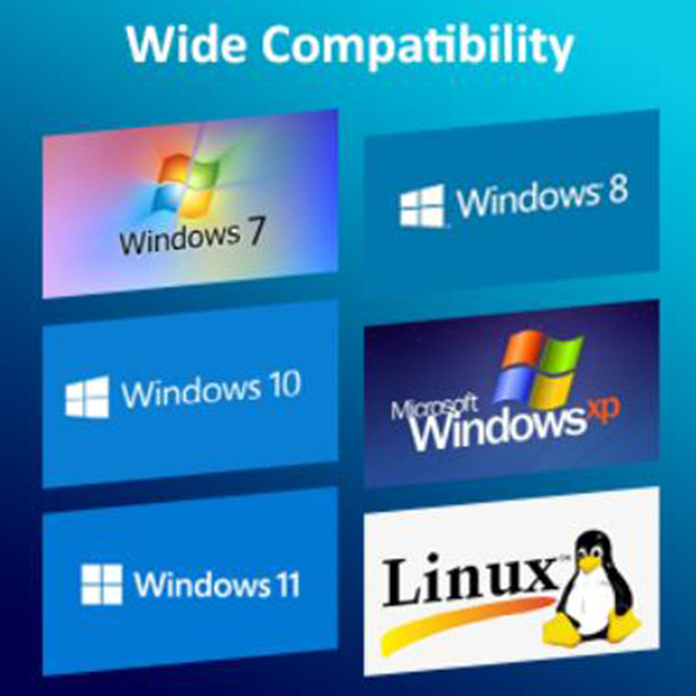 Wide Compatibility Support Various Operating Systems | Works With Any WiFi Routers | Works with lapt