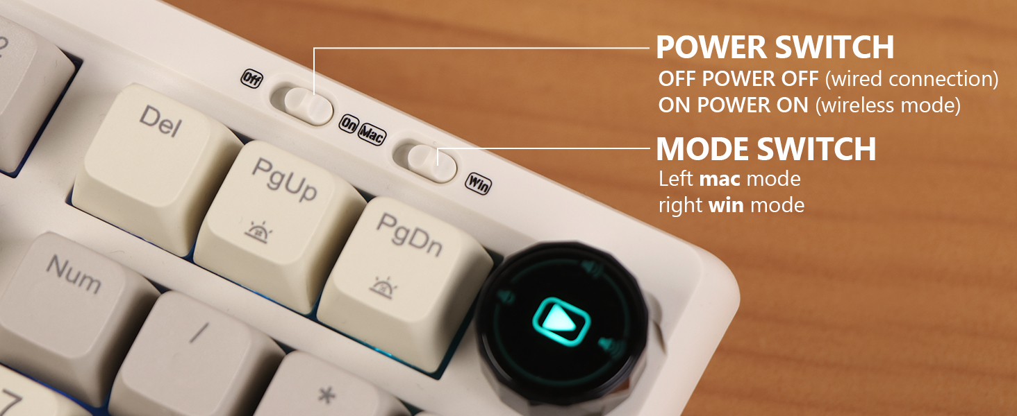 97 Keys mechanical gaming keyboard