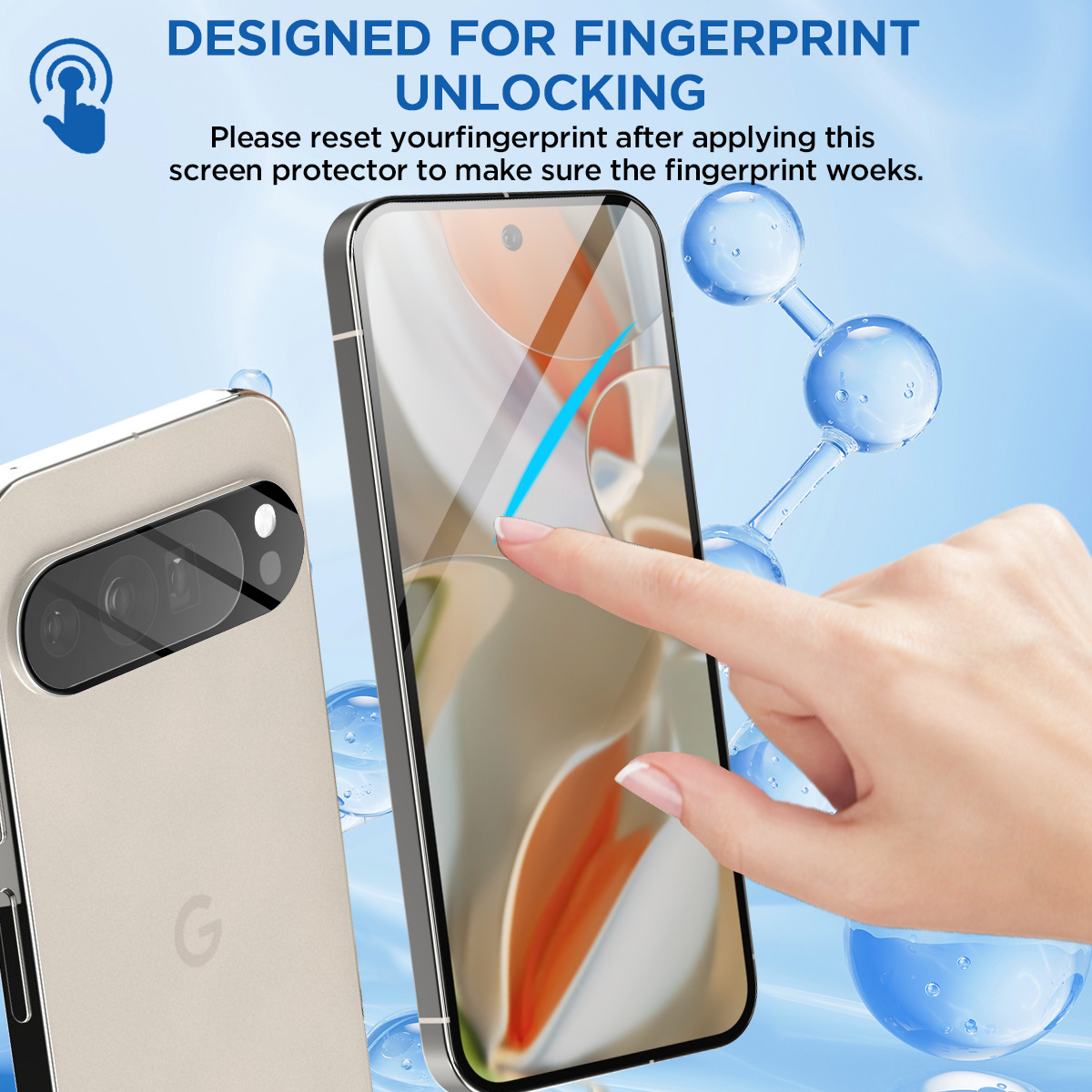 Google Pixel 9 Pro XL Tempered Glass