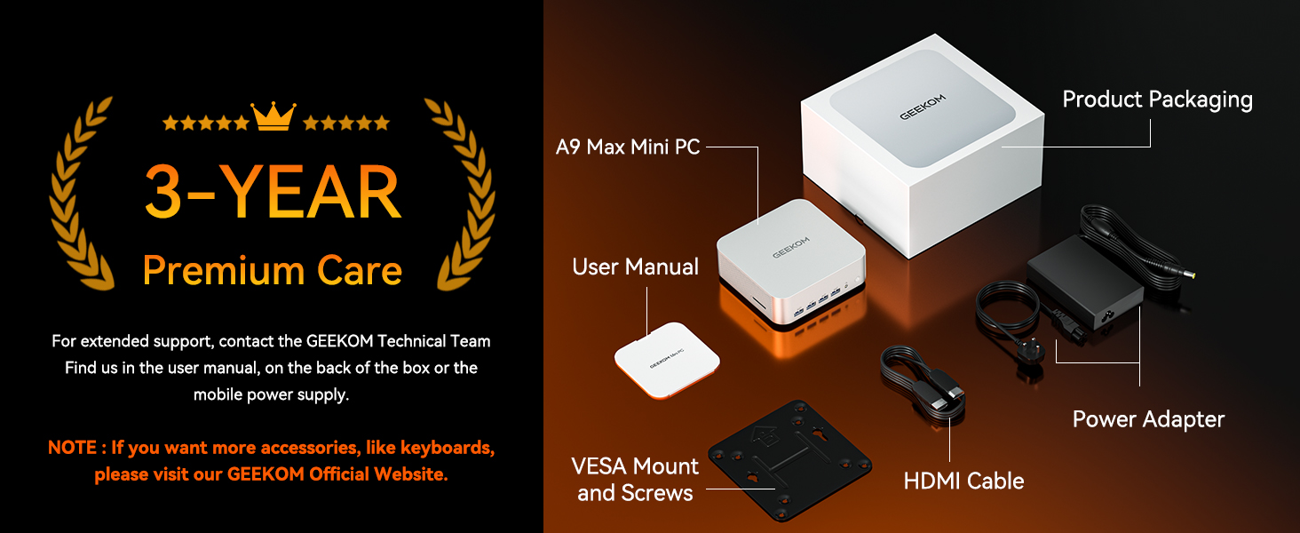 GEEKOM A9 MAX Mini PC 