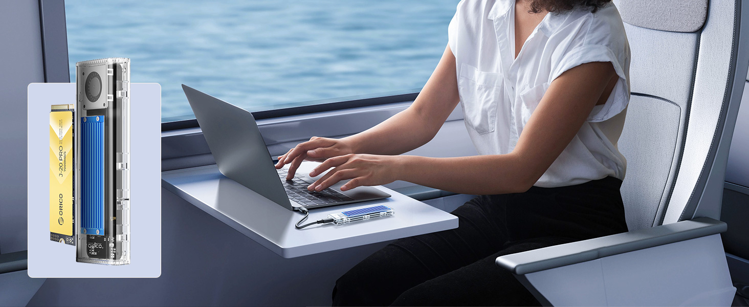 ORICO J20Pro 1TB PCIe Gen4x4 2280 NVMe M.2 3D NAND Internal Solid State Drive, Read Speed up to 7000