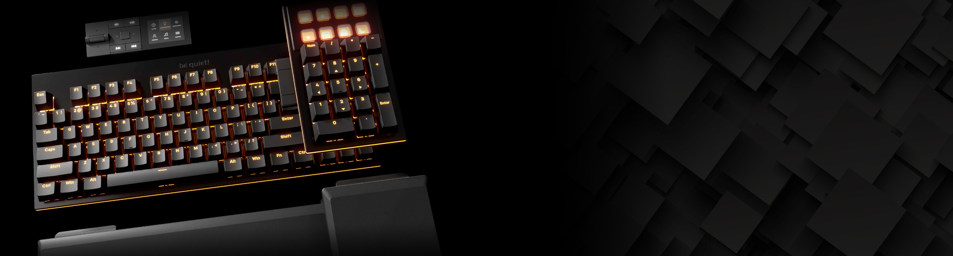 Hot Swappable Numpad and Media Dock