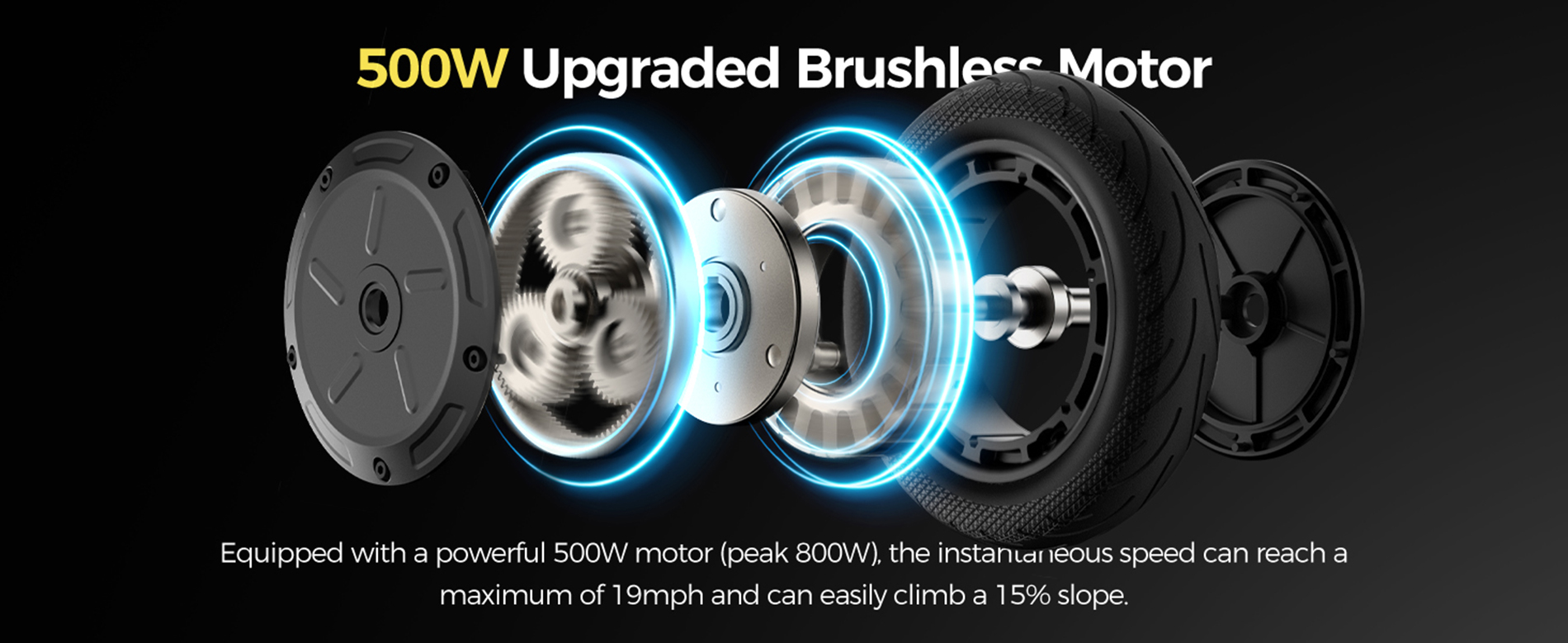 Megawheels A6L MAX electric scooter