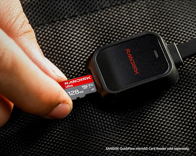SanDisk Ultra 128GB MicroSD Memory CardC