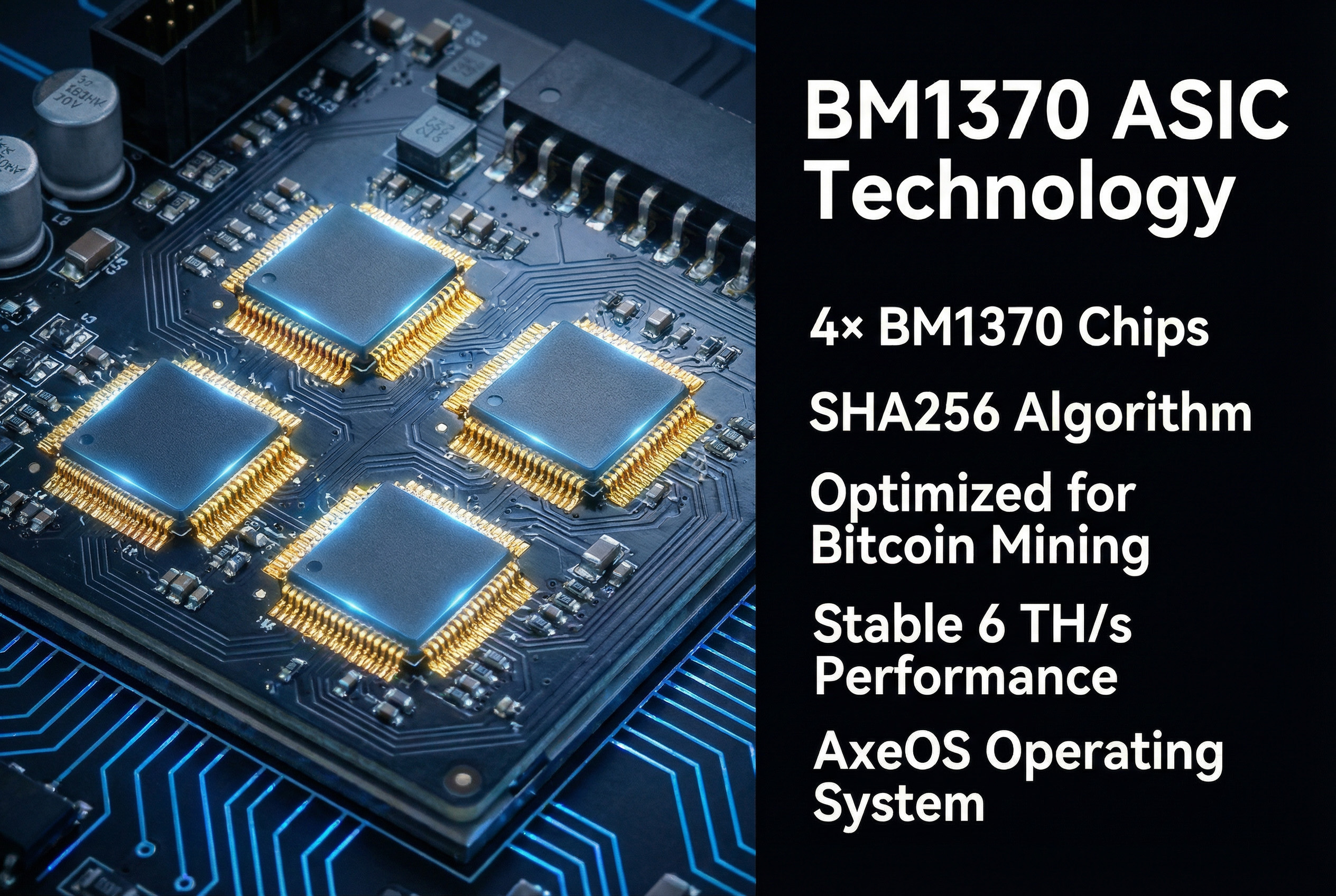 4*BM1370 Chips