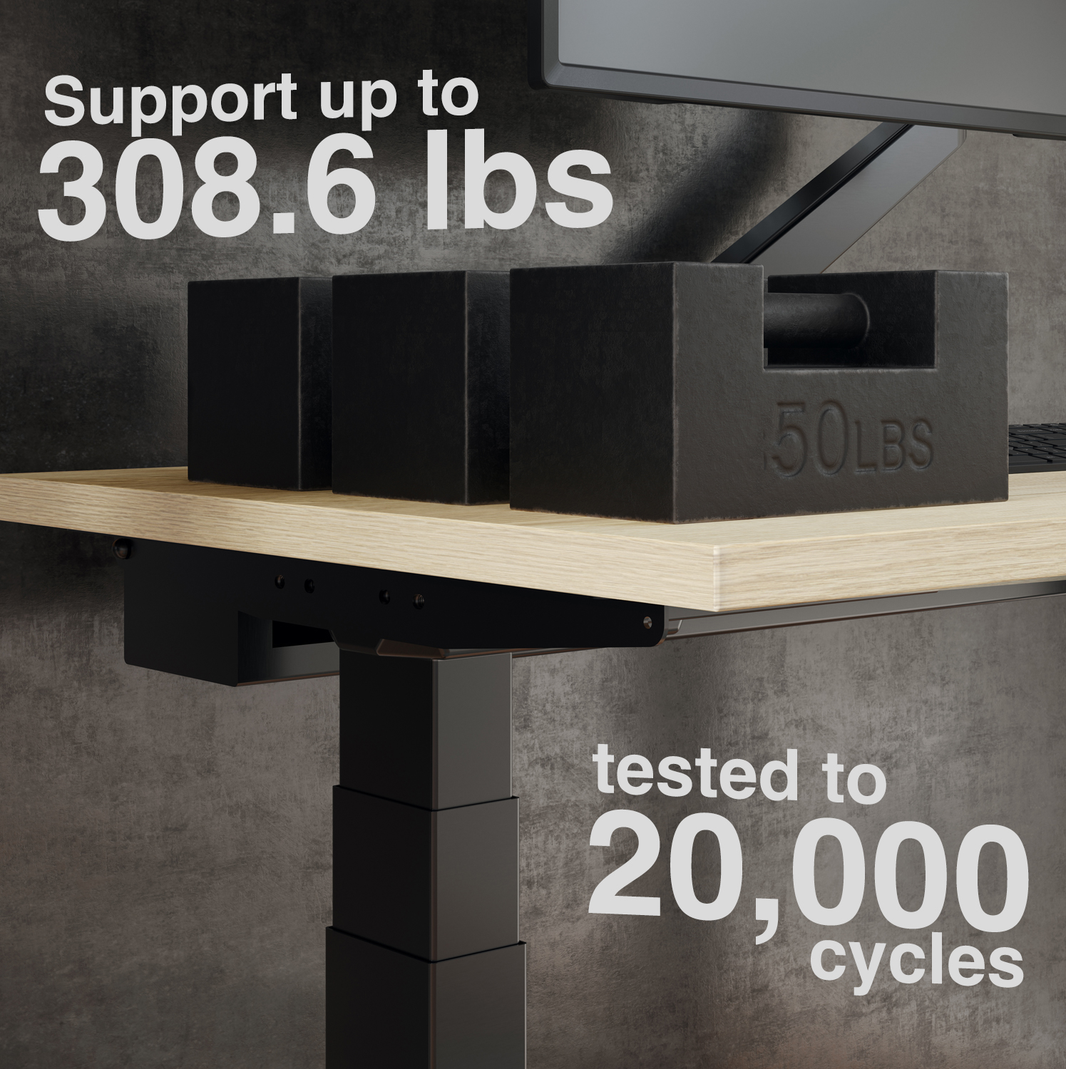 mini standing desk, small sit stand desk, compact desk, height adjustable desk, ergonomic desk