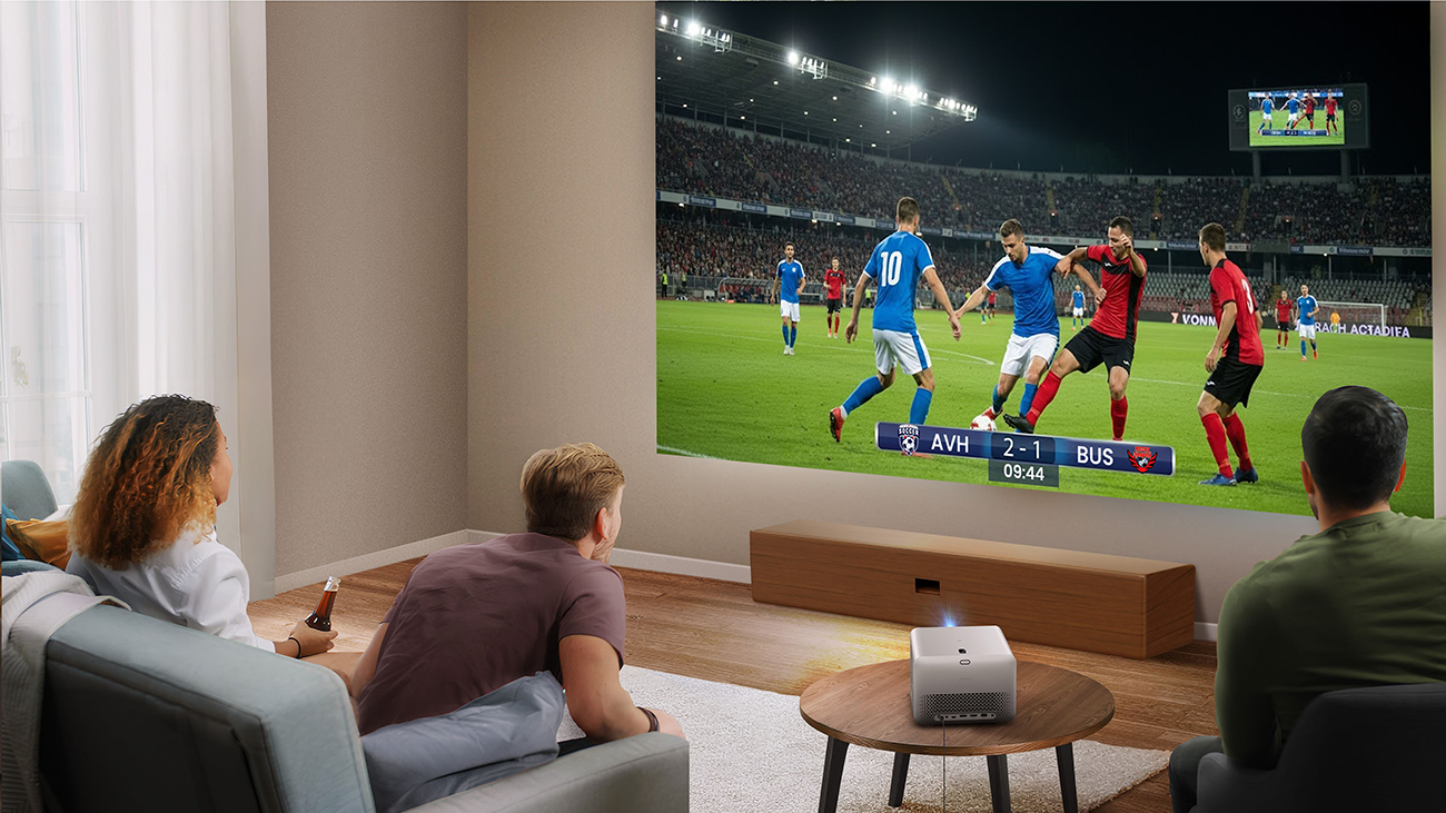 BenQ TK705STI 3000-Lumen UHD 4K Short-Throw LED DLP Smart Home Entertainment Projector