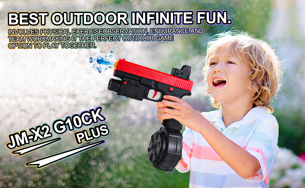 Gel Gun Blaster X2 Electric Gel Ball Blaster, Highly