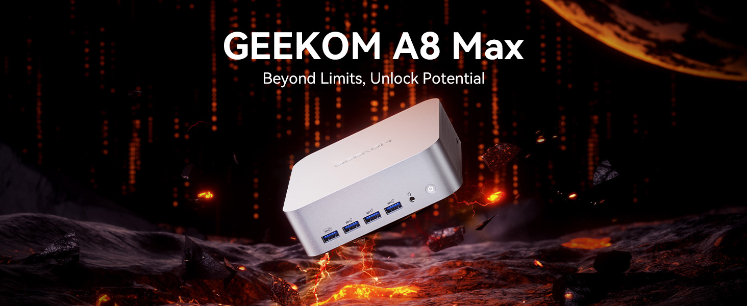 GEEKOM A8 MAX Mini PC