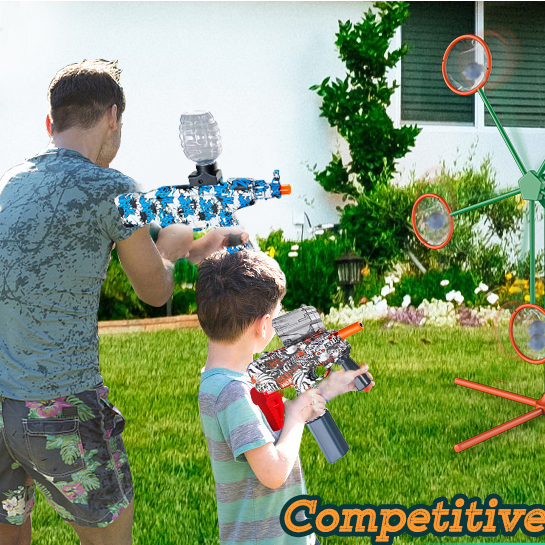 Buy Anstoy Splatter Shoots Gel Ball Blaster- Backyard Fun and Outdoor Games  for Boys and Girls Ages 9+ (1086)