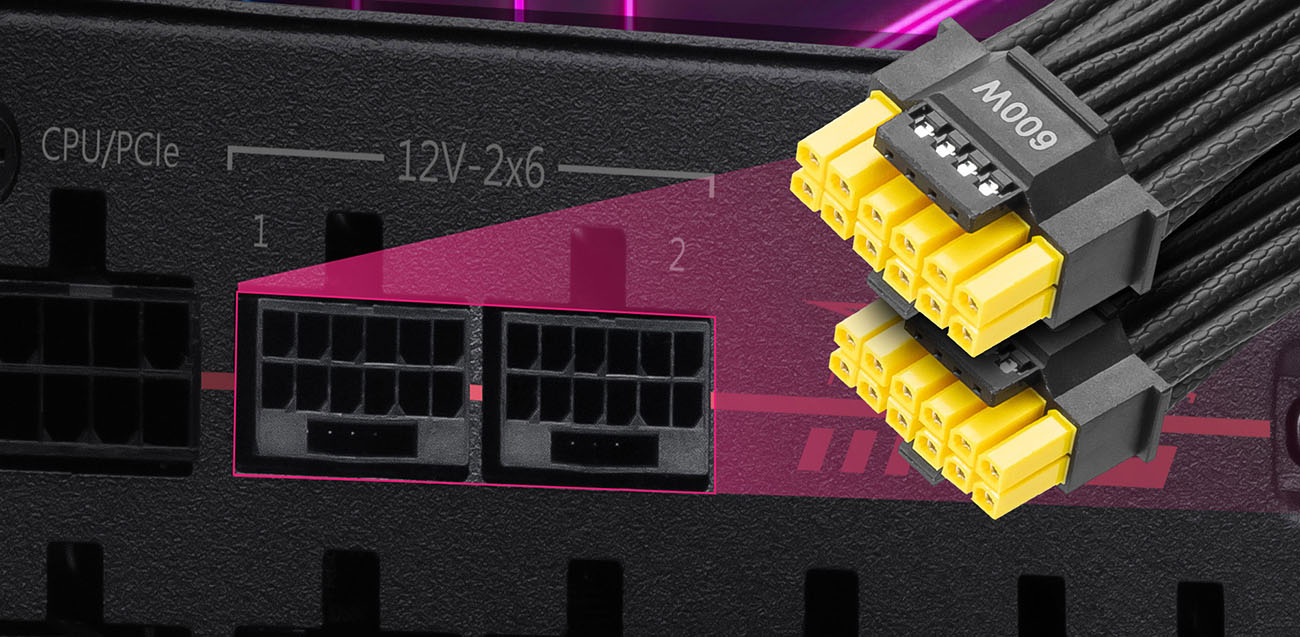 MSI MPG Ai1600TS PCIE5 Fully Modular Gaming 1600W Power Supply
