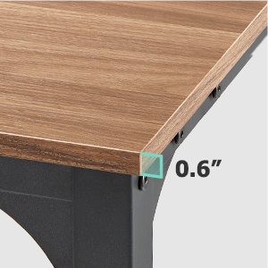 Computer Desk 47", Home Office Study Table Writing Small Desk, Modern Simple Style PC Desk