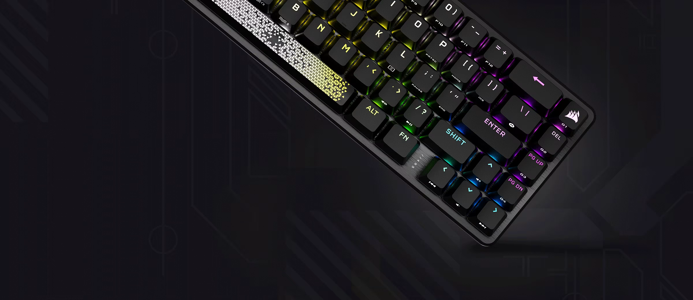Corsair K65 PRO Mini RGB 65% Optical-Mechanical Wired Gaming Keyboard
