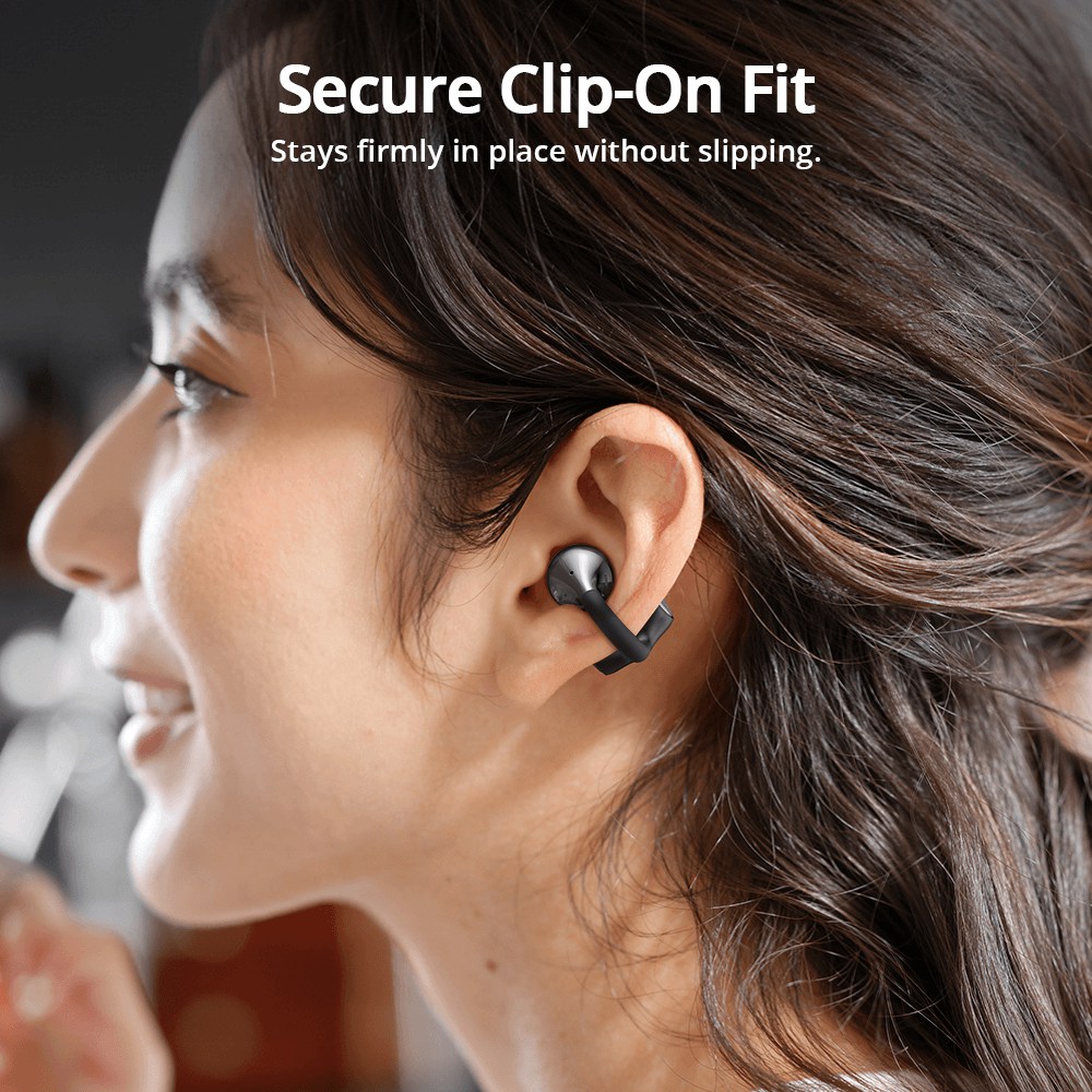 Tronsmart Open Ear Wireless Headphones,Clip On Ear buds