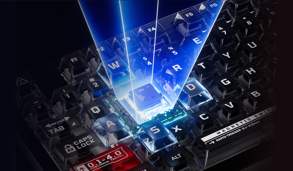 DAREU EK75RT Rapid Trigger Wired Gaming Keyboard