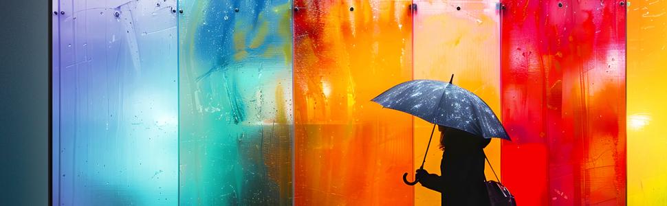 Impressive brightness, vividly beautiful colors