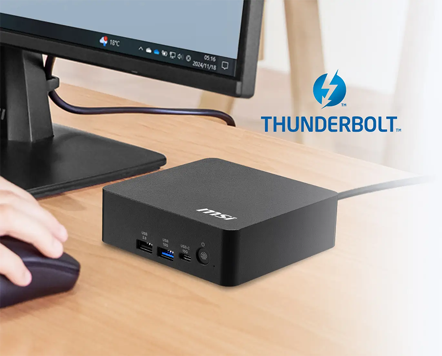 MSI Cubi NUC AI+ 3MG mini PC Barebone