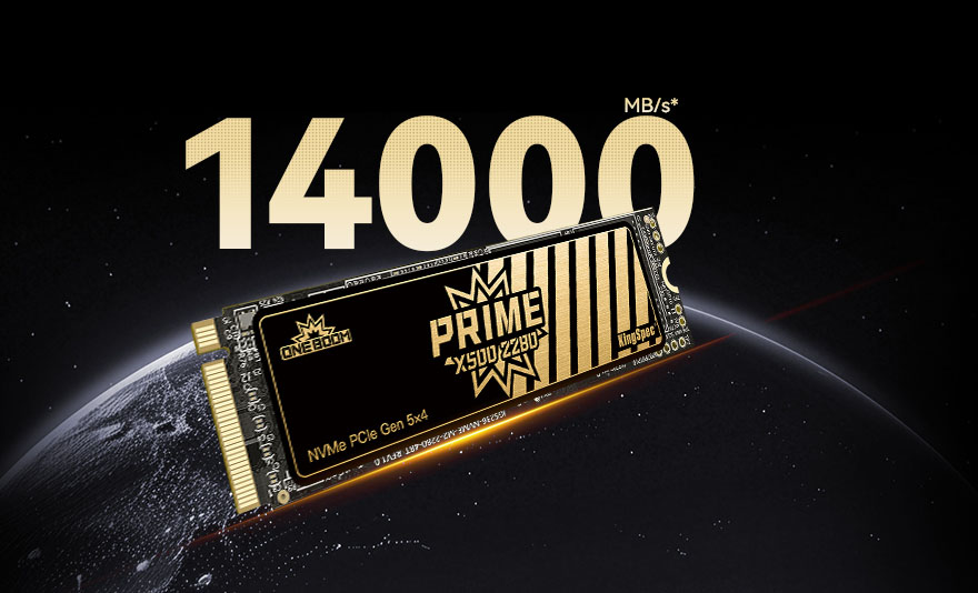 KingSpec OneBoom X500 PCIe 5.0 NVMe M.2 SSD