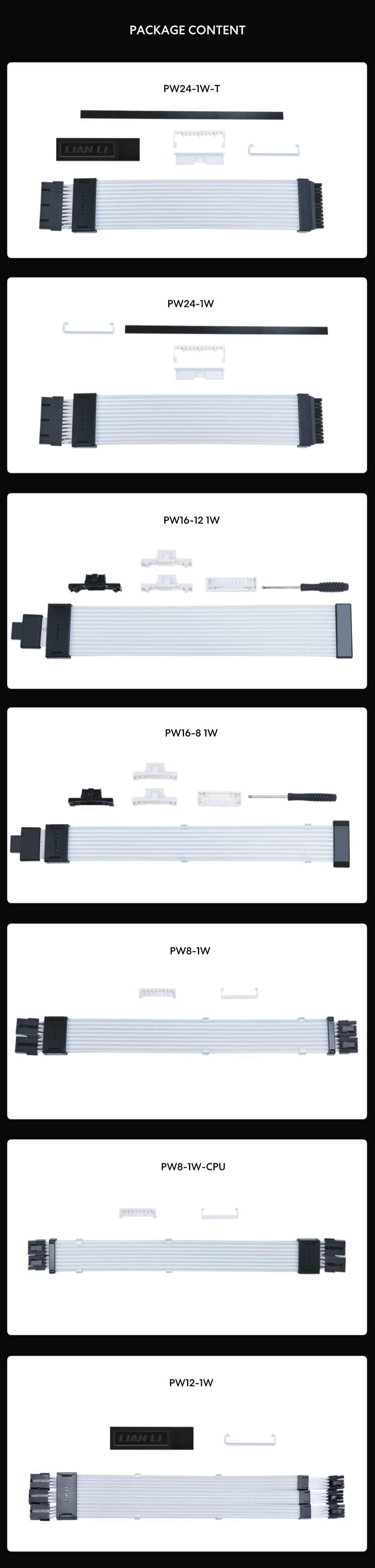 Strimer Wireless,24 Pin, RGB Power Extension Cable