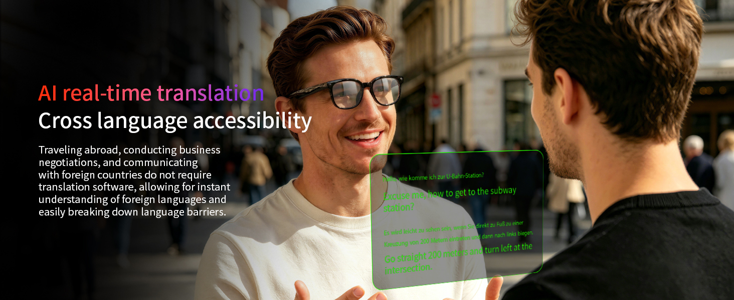 All-in-One Smart AI Glasses