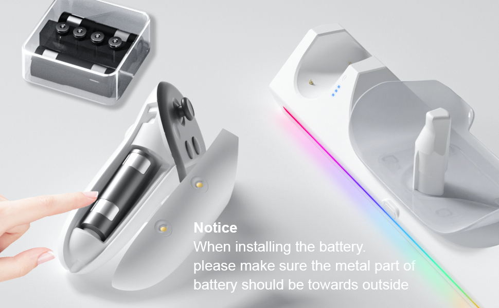 Charging Station for Me-ta/O-cu-lus Quest 3S/ Quest 3 Accessories, 30W Fast Adapter