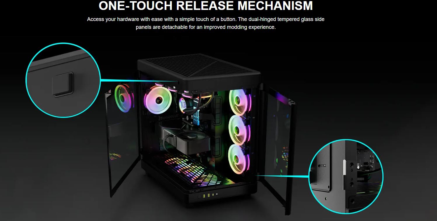 one touch open