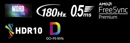 Acer Nitro XV271U M3BMIIPRX Gaming Monitor