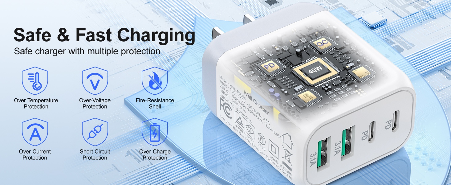 Safe & Reliable Multiport Charger