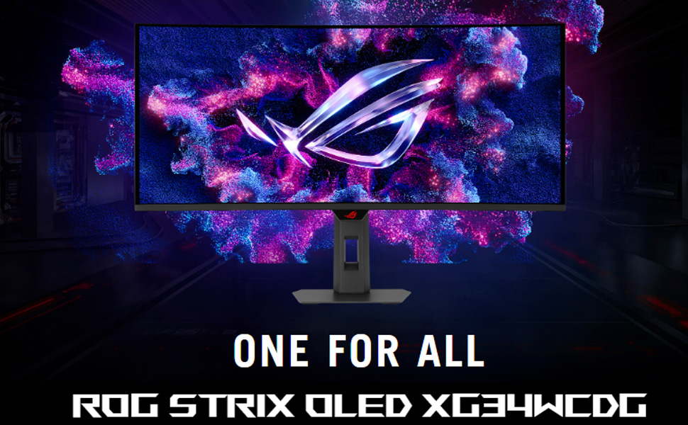 ASUS ROG Strix 34" Ultrawide OLED HDR Gaming Monitor (XG34WCDG)