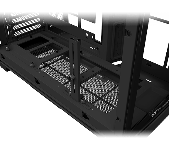 Thermaltake View 390 TG Computer Case- Black 