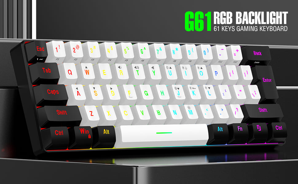 G61 RGB Backlight Gaming keyboard
