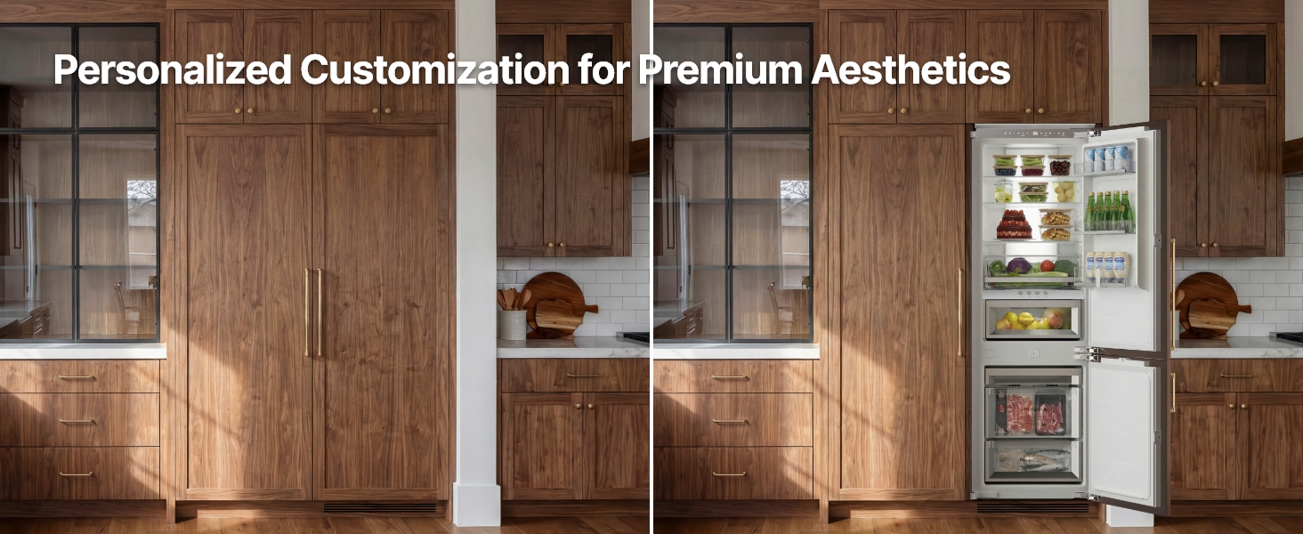 22-Inch Panel Ready Refrigerator