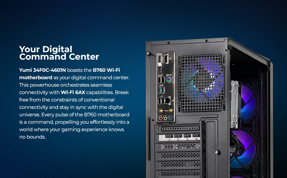 YEYIAN Gaming PC YPI-YU34F0C-4601N