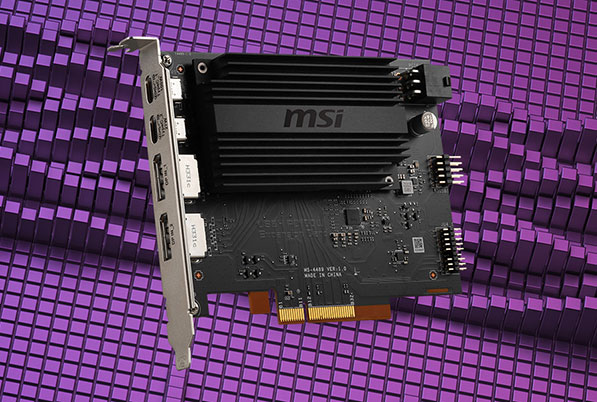 MSI USB4 PD100W Expansion Card