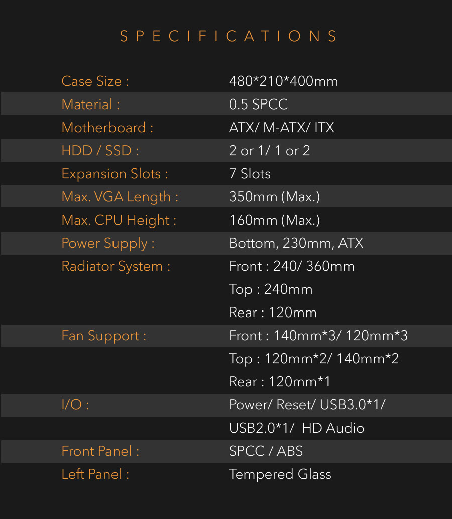 darkFlash DK361,ATX Mid-Tower Gaming Case,Hexagon Mesh High-Airflow Front,4× ARGB PWM Fans