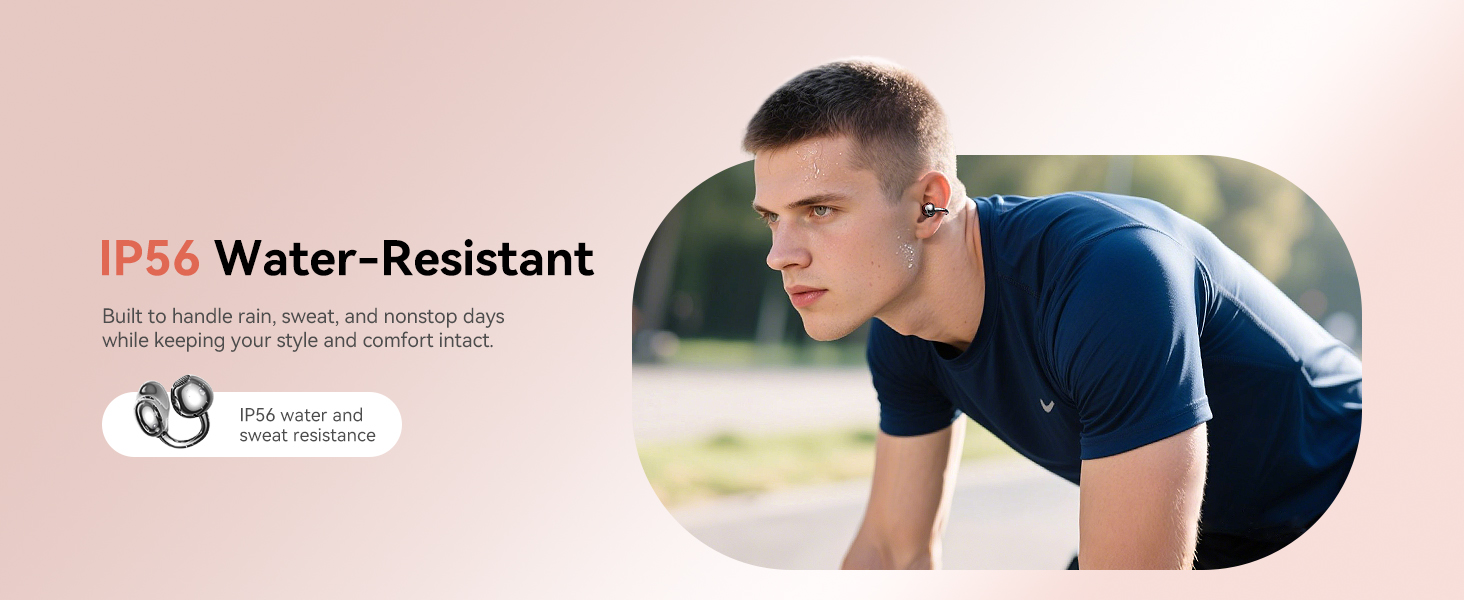 Kinglucky A8 Upgraded Clip-On Earbuds